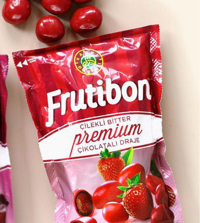 Kahve Dunyasi Frutibon - Strawberry Covered with Chocolate - 150 gr